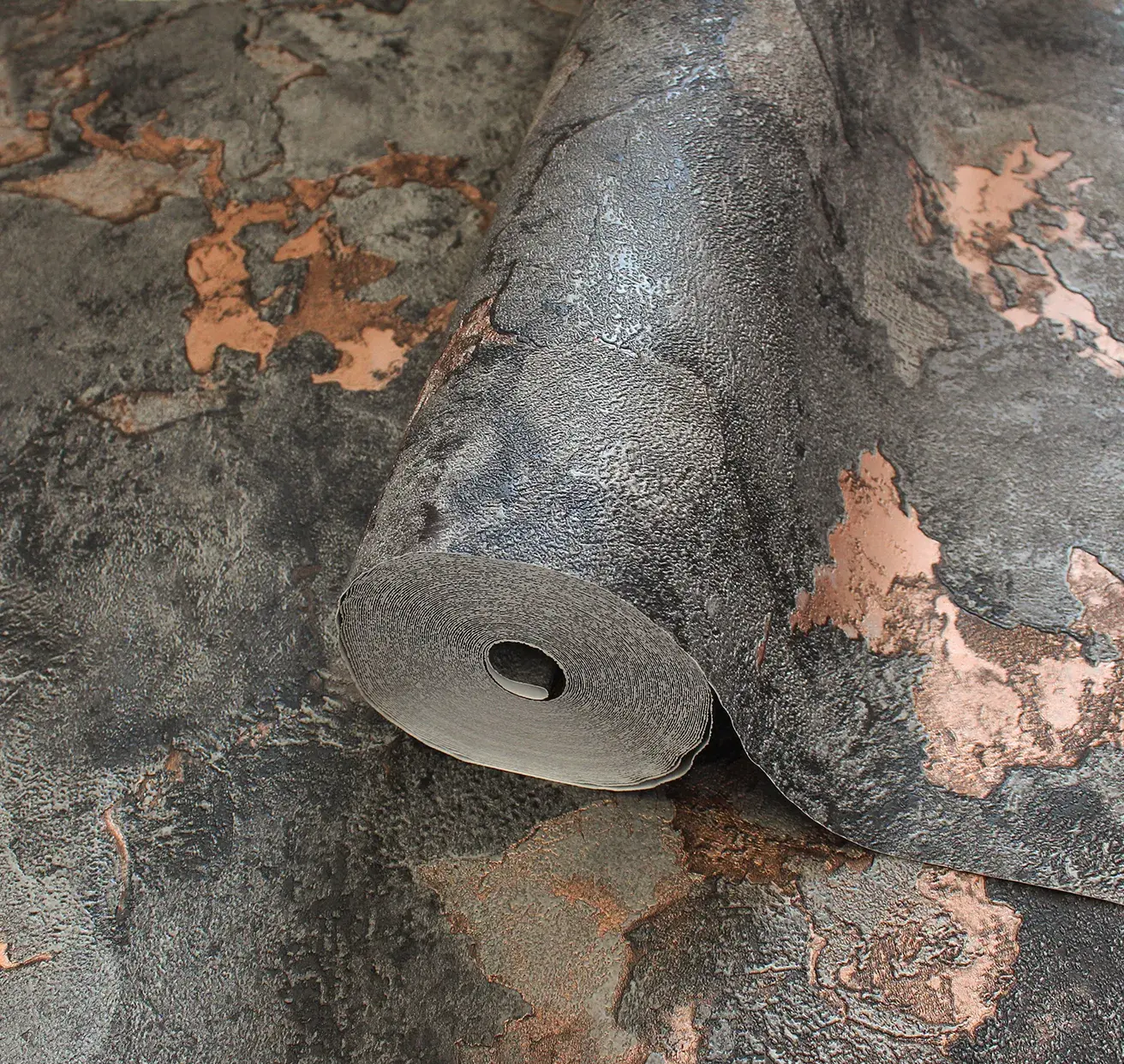 Gray Embossed Wallpaper – Understated Shimmer (24109-4)